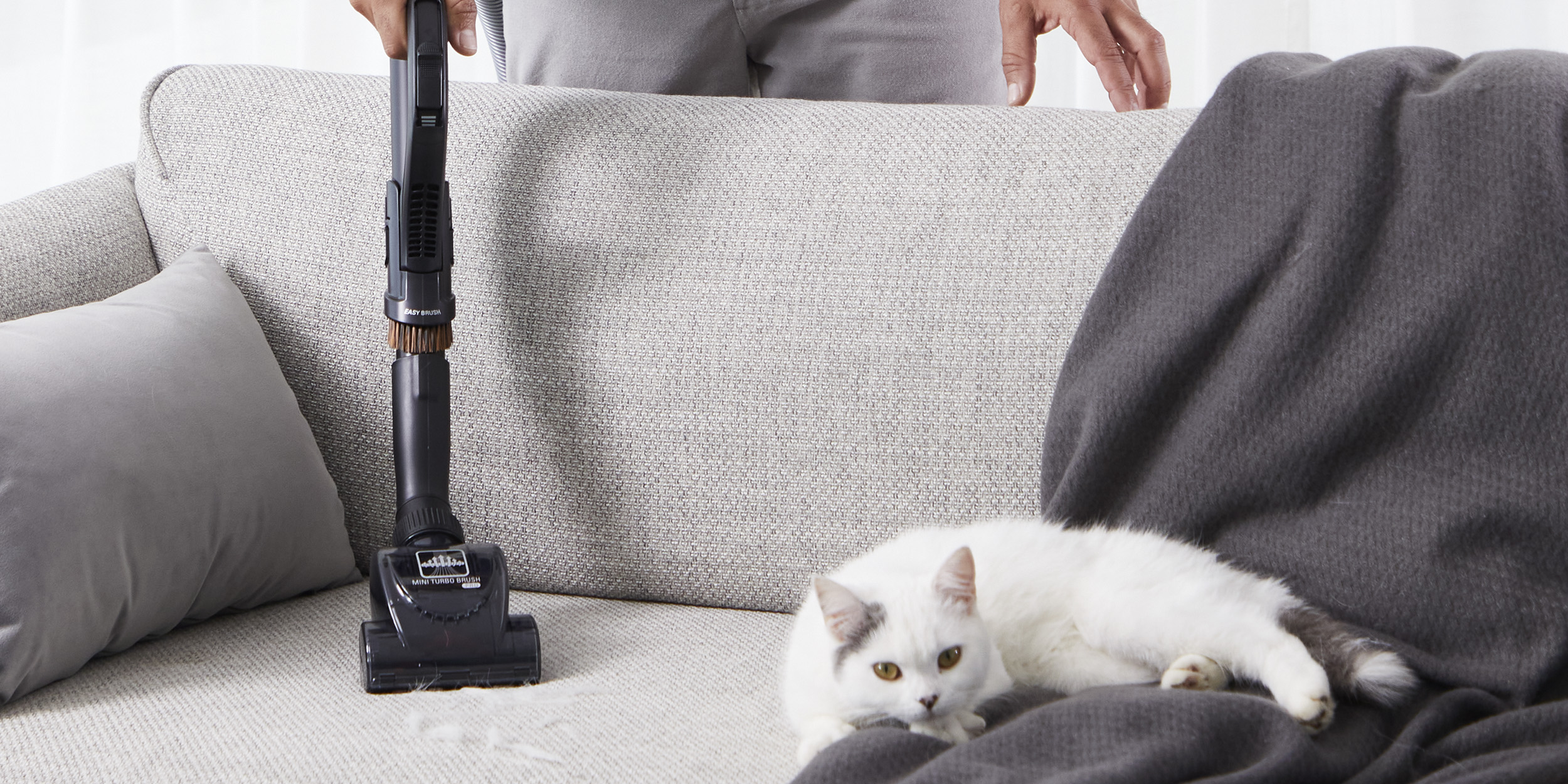 Шерсть из каждого угла: 6 важных правил уборки для хозяев котиков